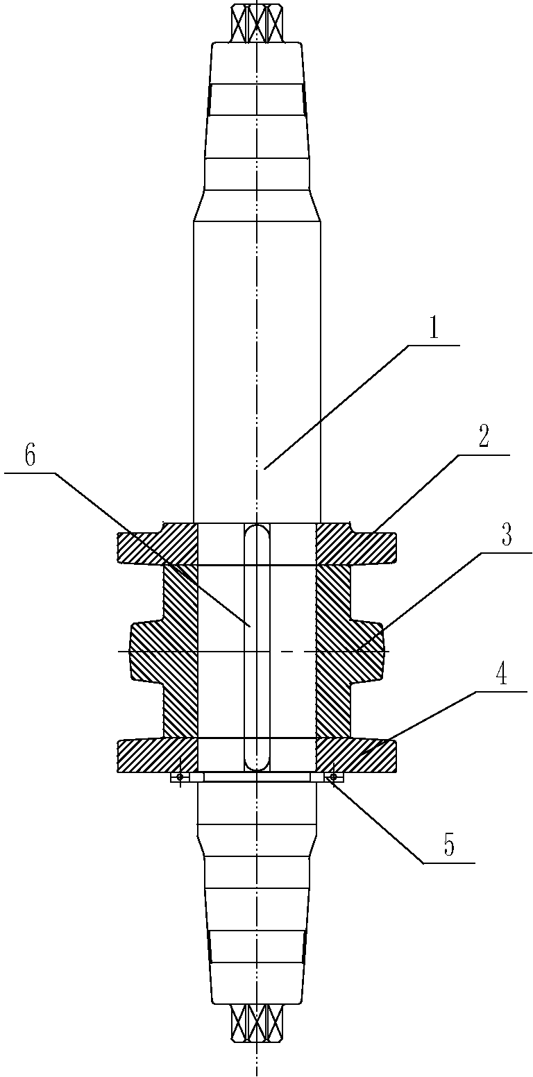 Method for manufacturing special-shaped ring forge piece of large wind power flange