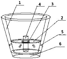 Air-permeable and water-leakage-proof flowerpot