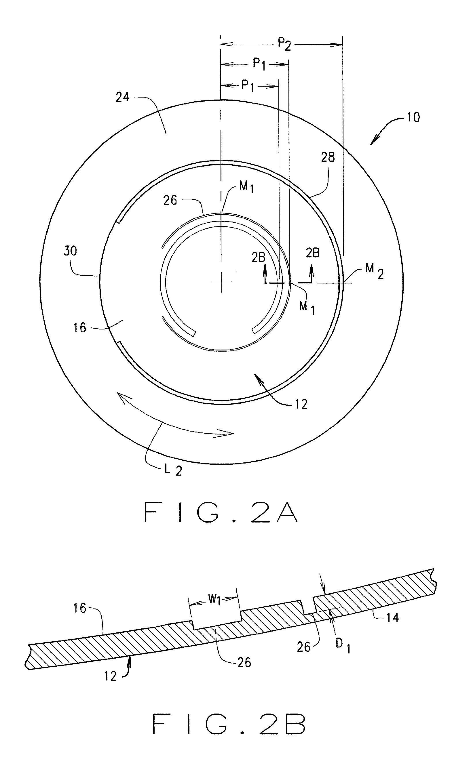 Controlling the rated burst pressure of a rupture disc through the use of control scores on the disc dome