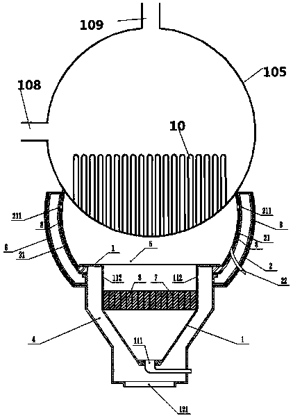 A liquid fumigation steam generator