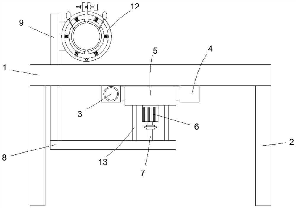 Mounting and fastening device for orthopedic splint