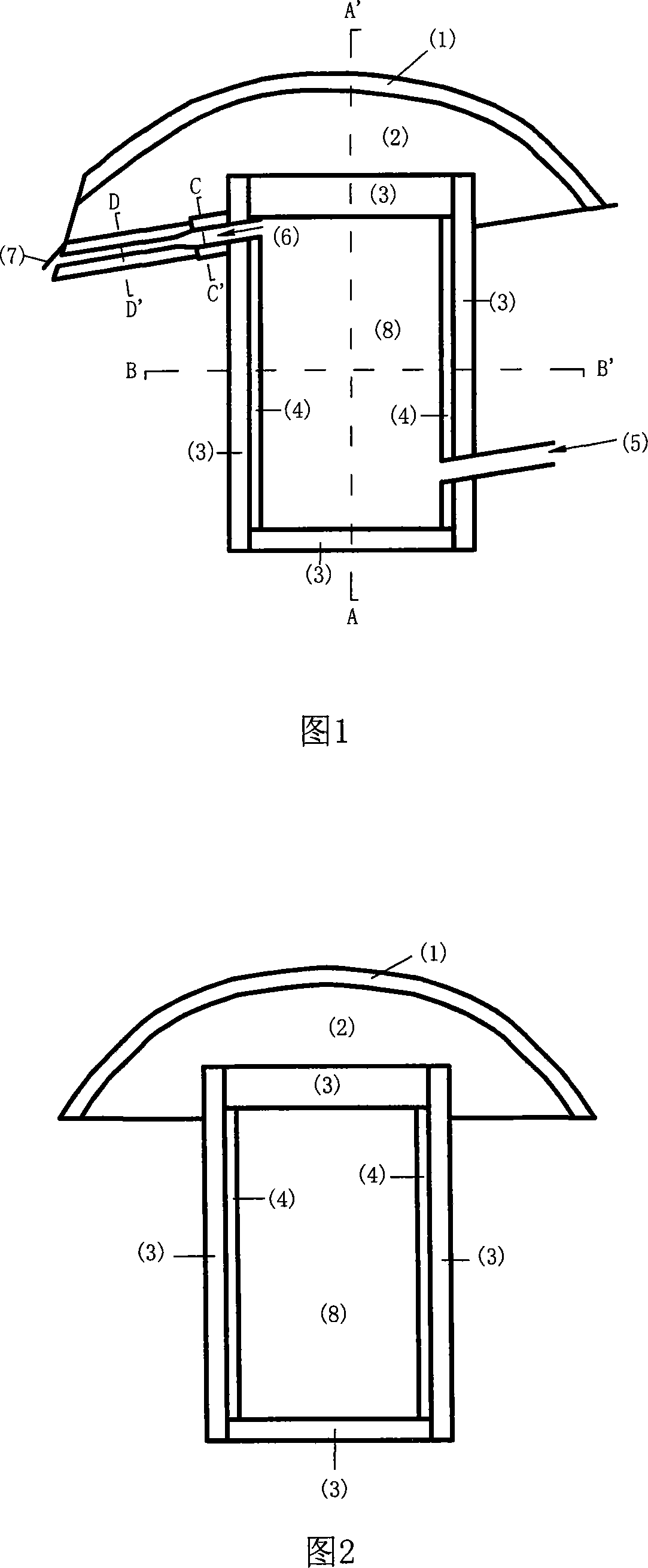 Well type heat-insulating water outlet