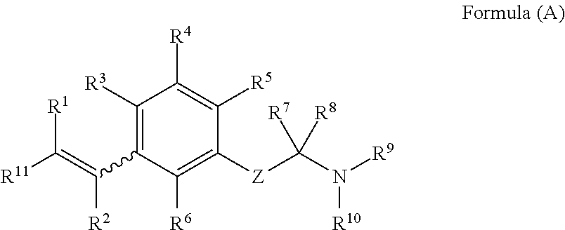 Styrenyl derivative compounds for treating ophthalmic diseases and disorders