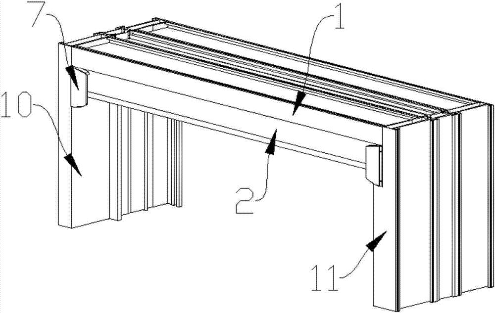 Sliding door or window upper slider and water-blocking cover plate