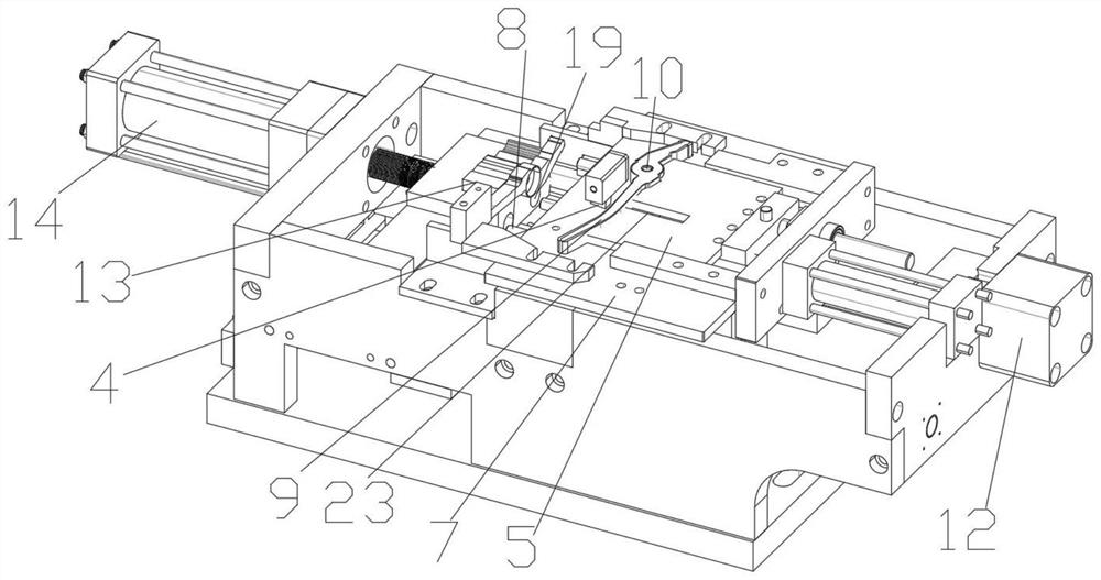 Anti-retreating vice polishing and positioning device