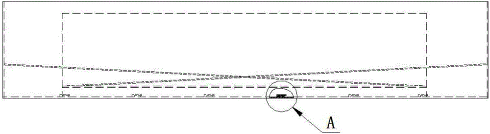 Efficient excrement separation runway type circulating water culture device