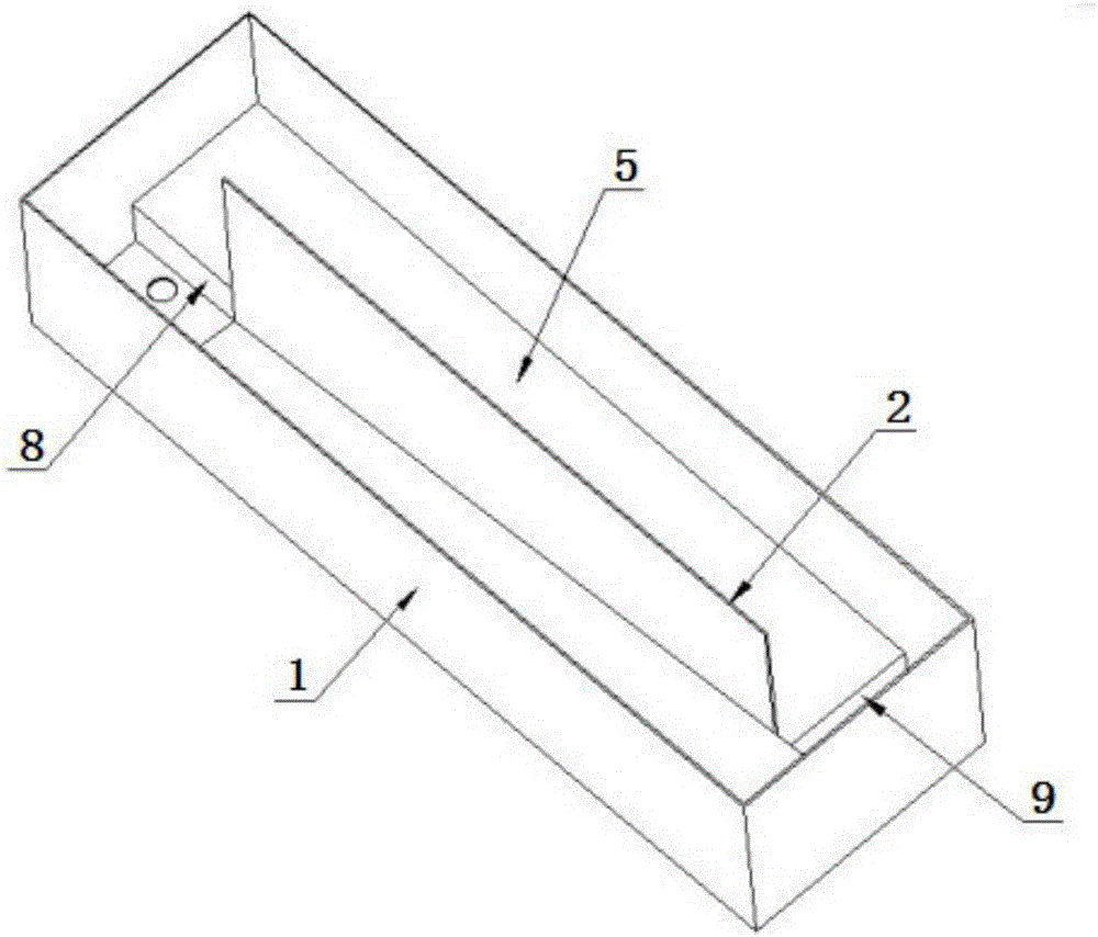 Efficient excrement separation runway type circulating water culture device