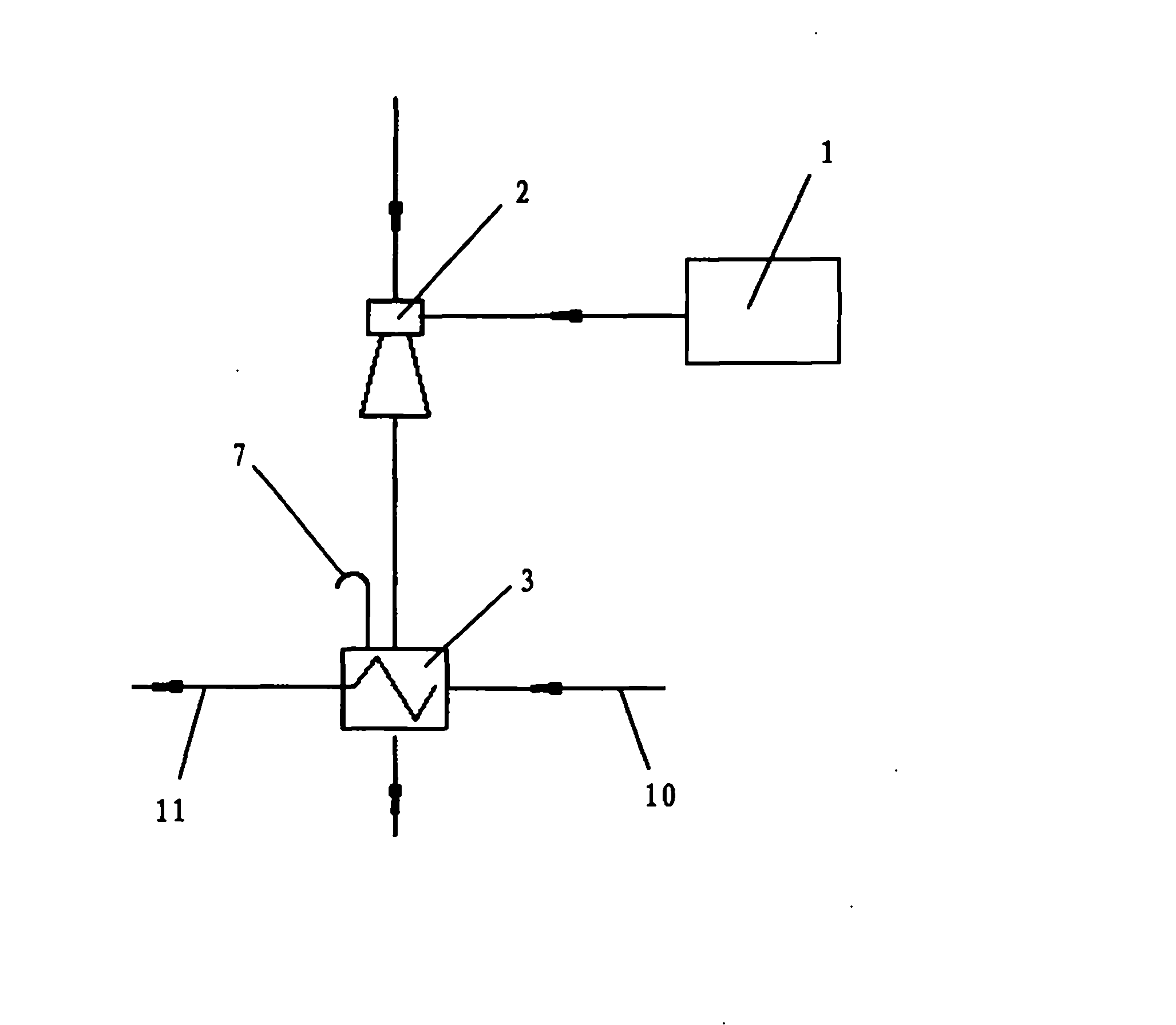 Utilization device, system and method of steam waste heat of vacuum device of seawater desalination system