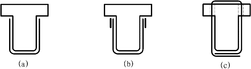 Method for lapping and anchoring fiber sheet around rod to reinforce structural component