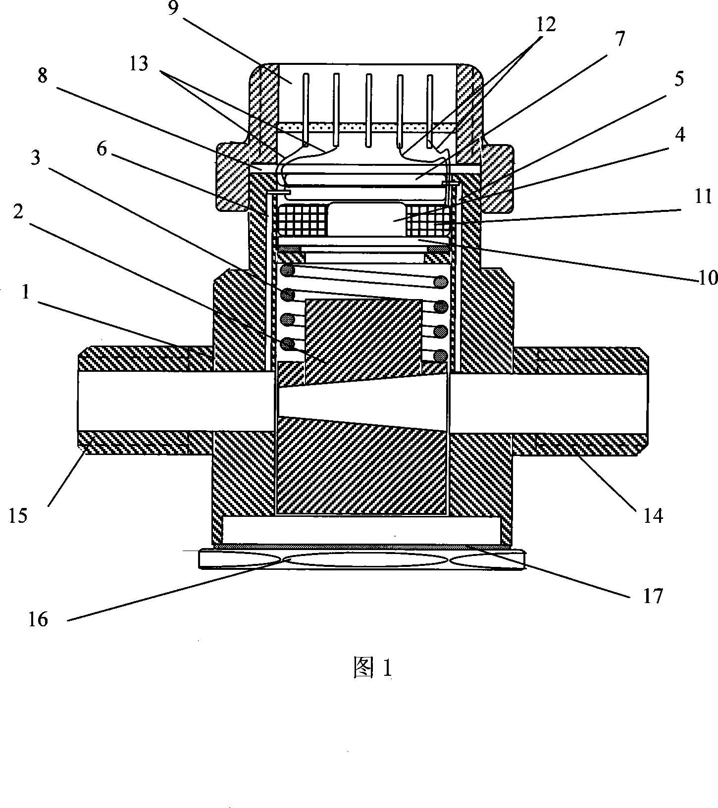 Detectable flow electromagnetic valve