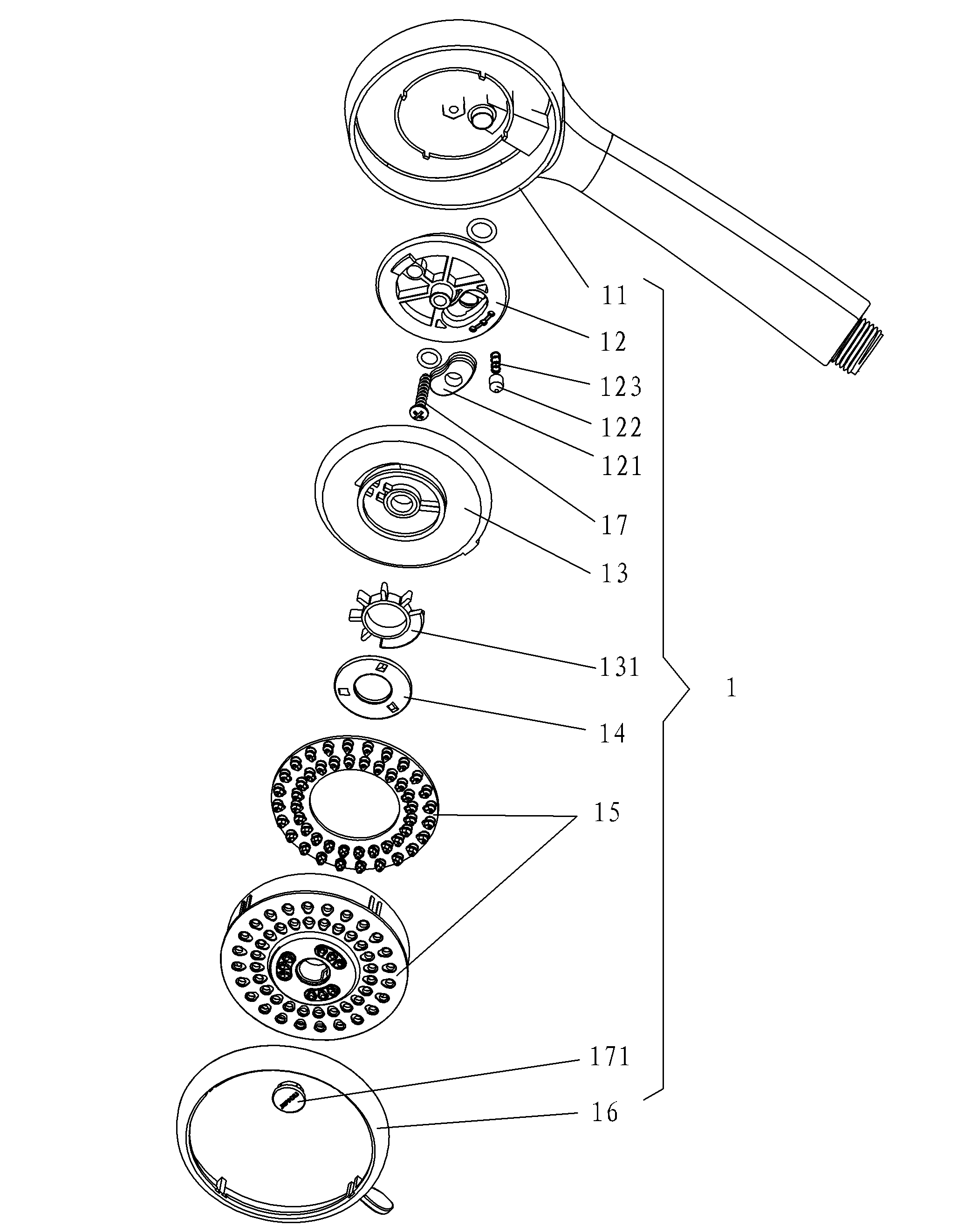 Automatic assembly line for sprinklers