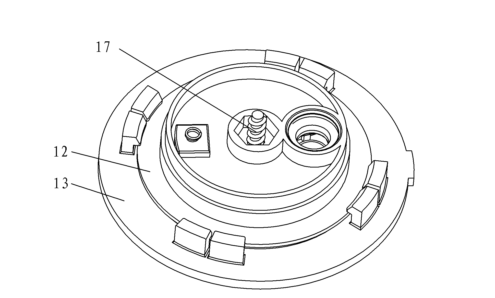 Automatic assembly line for sprinklers