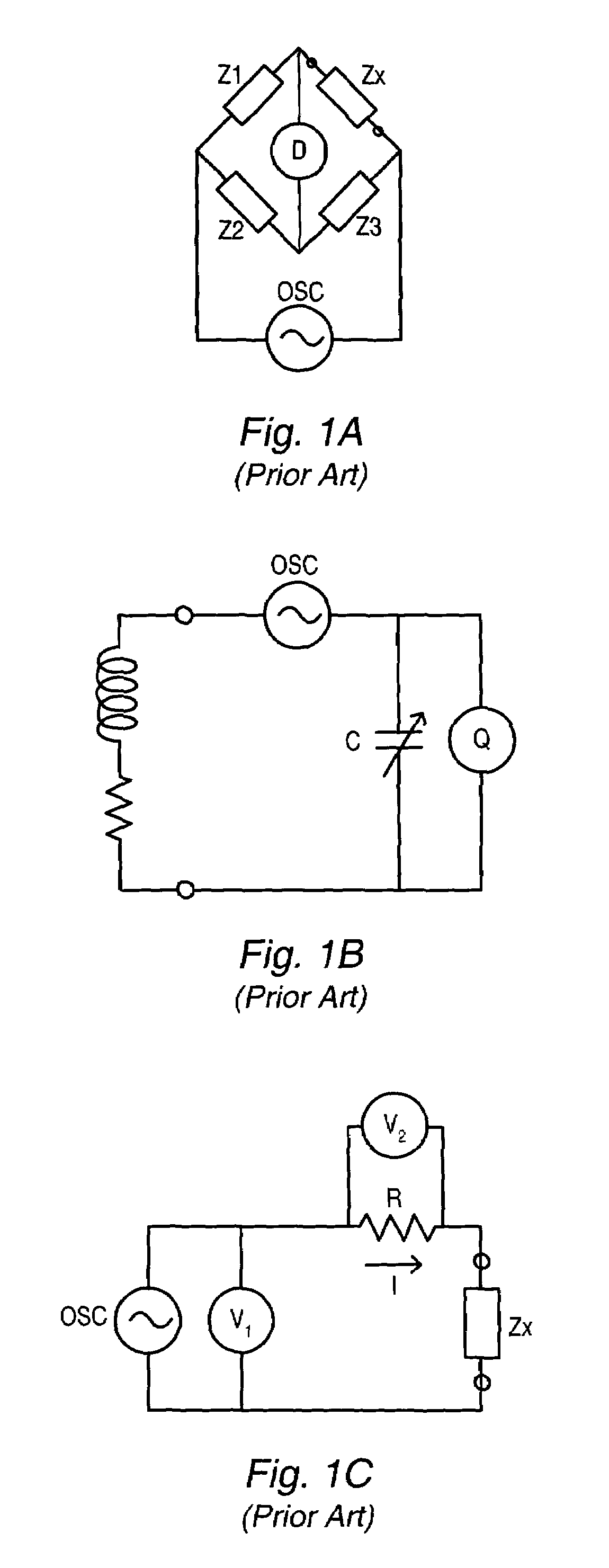 Capacitance, inductance and impedance measurements using multi-tone stimulation and DSP algorithms