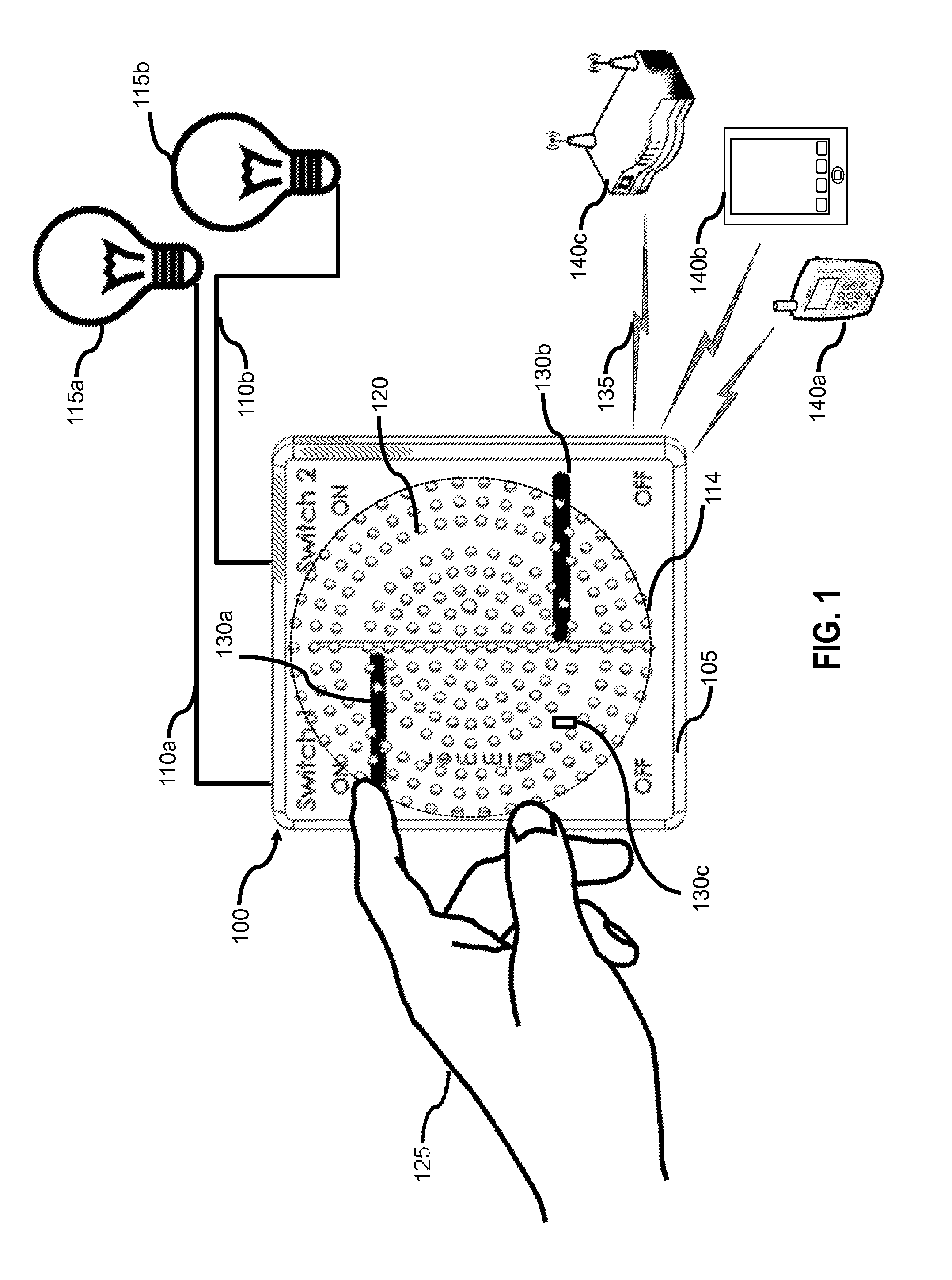 Smart electrical switch with audio capability