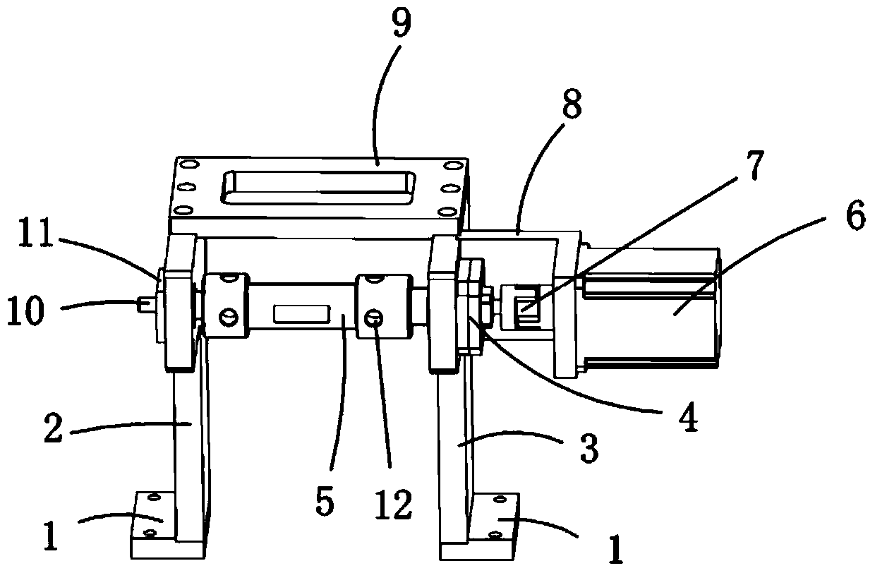 Rotary distributing mechanism