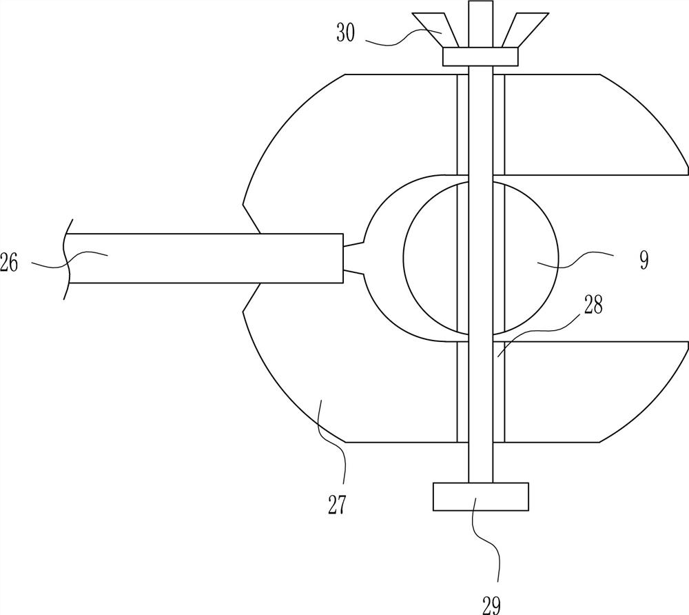 An agricultural garlic seedling extraction device