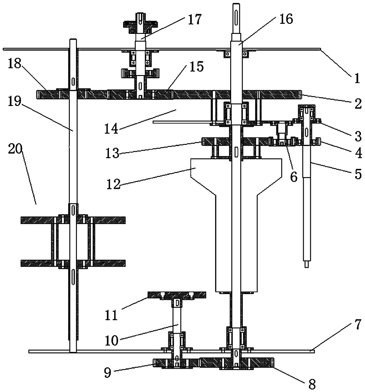 Outer wall cleaning machine for water barrel for barreled water