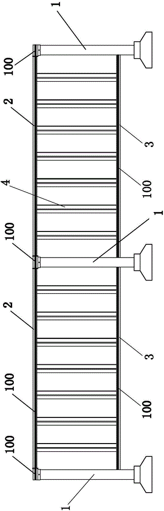 Combined road guardrail