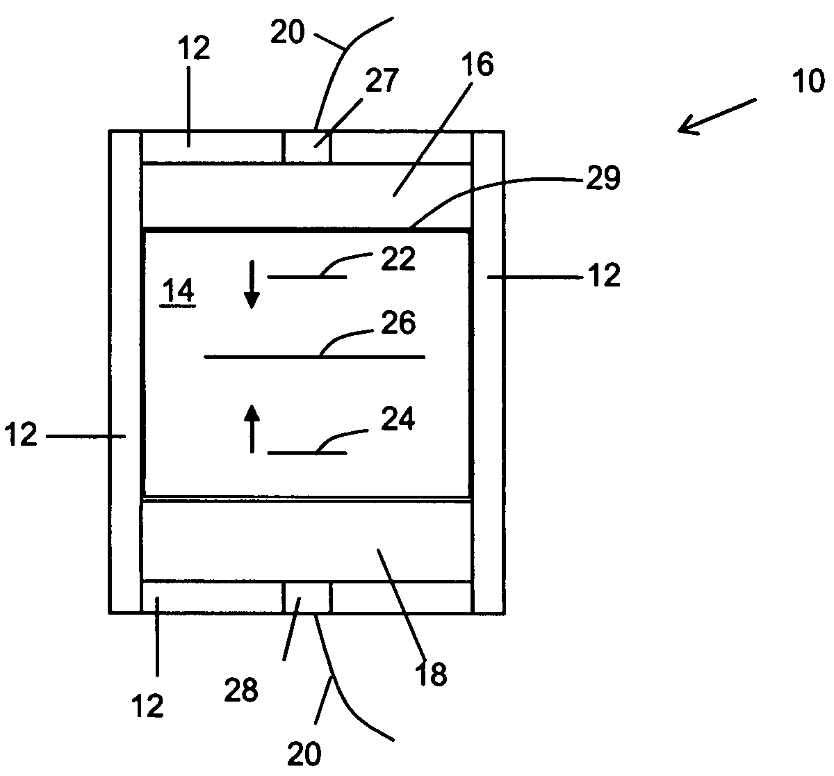 Hydroreactive energetic device and method