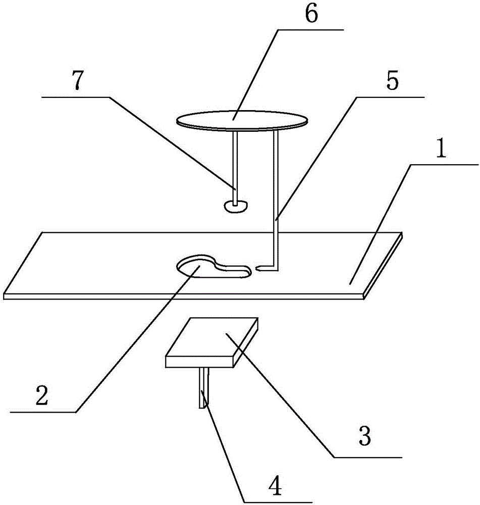 High-efficiency vamp paint spraying device