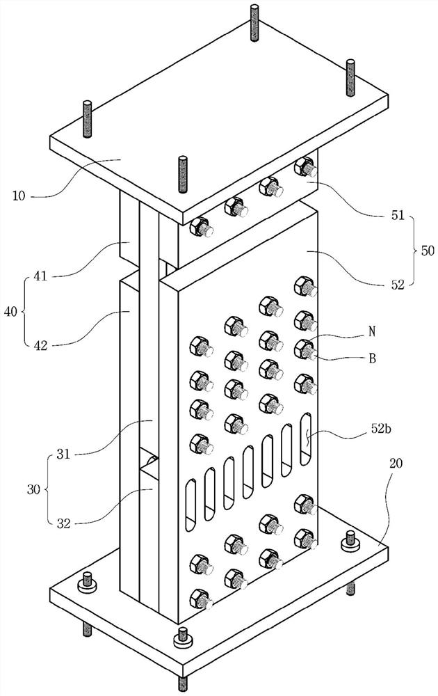 Steel multi-slit damper with improved seismic and damping performance