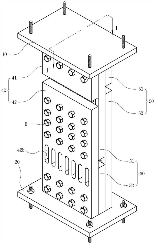 Steel multi-slit damper with improved seismic and damping performance