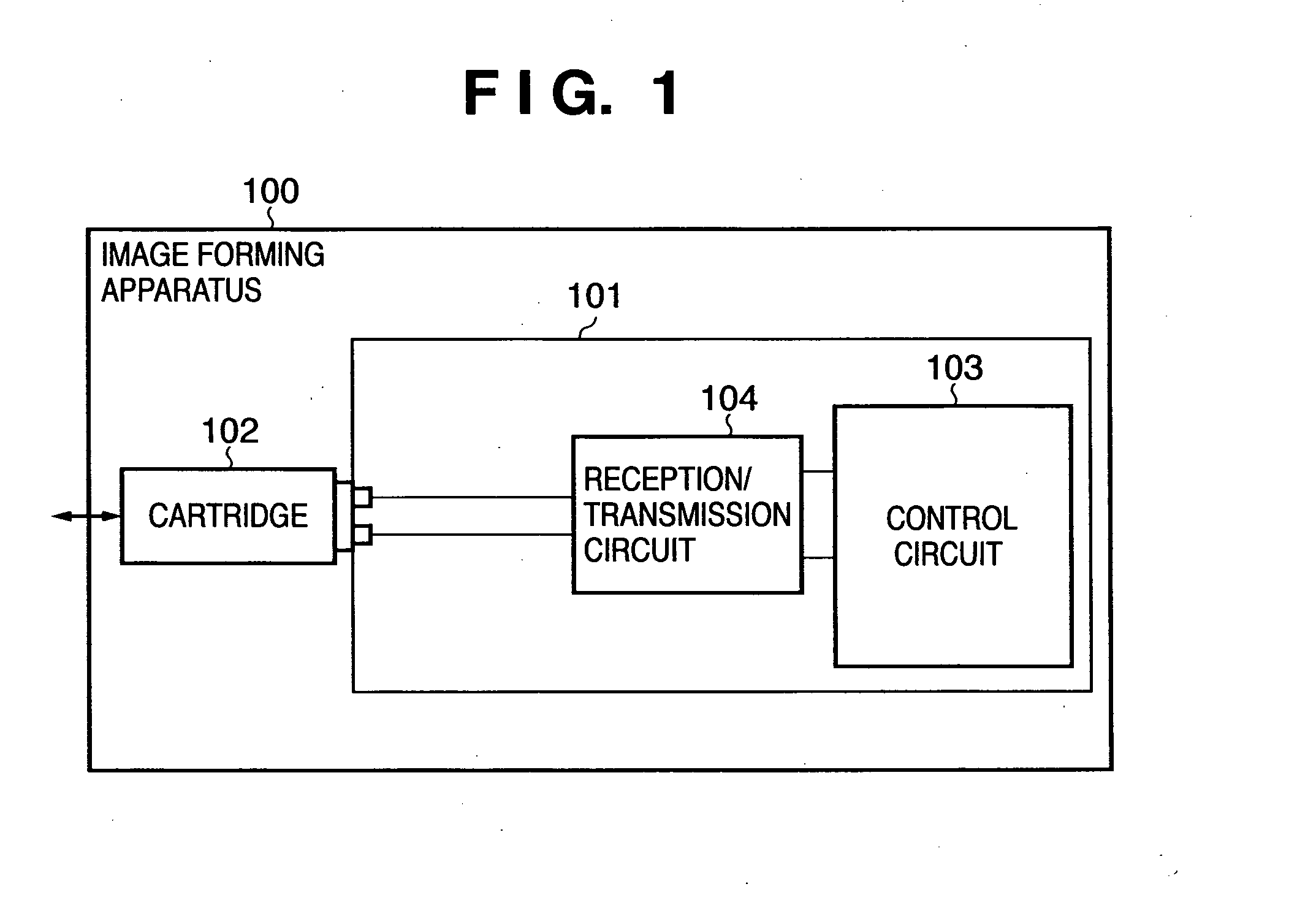 Image Forming Apparatus, Communication Device, and Cartridge