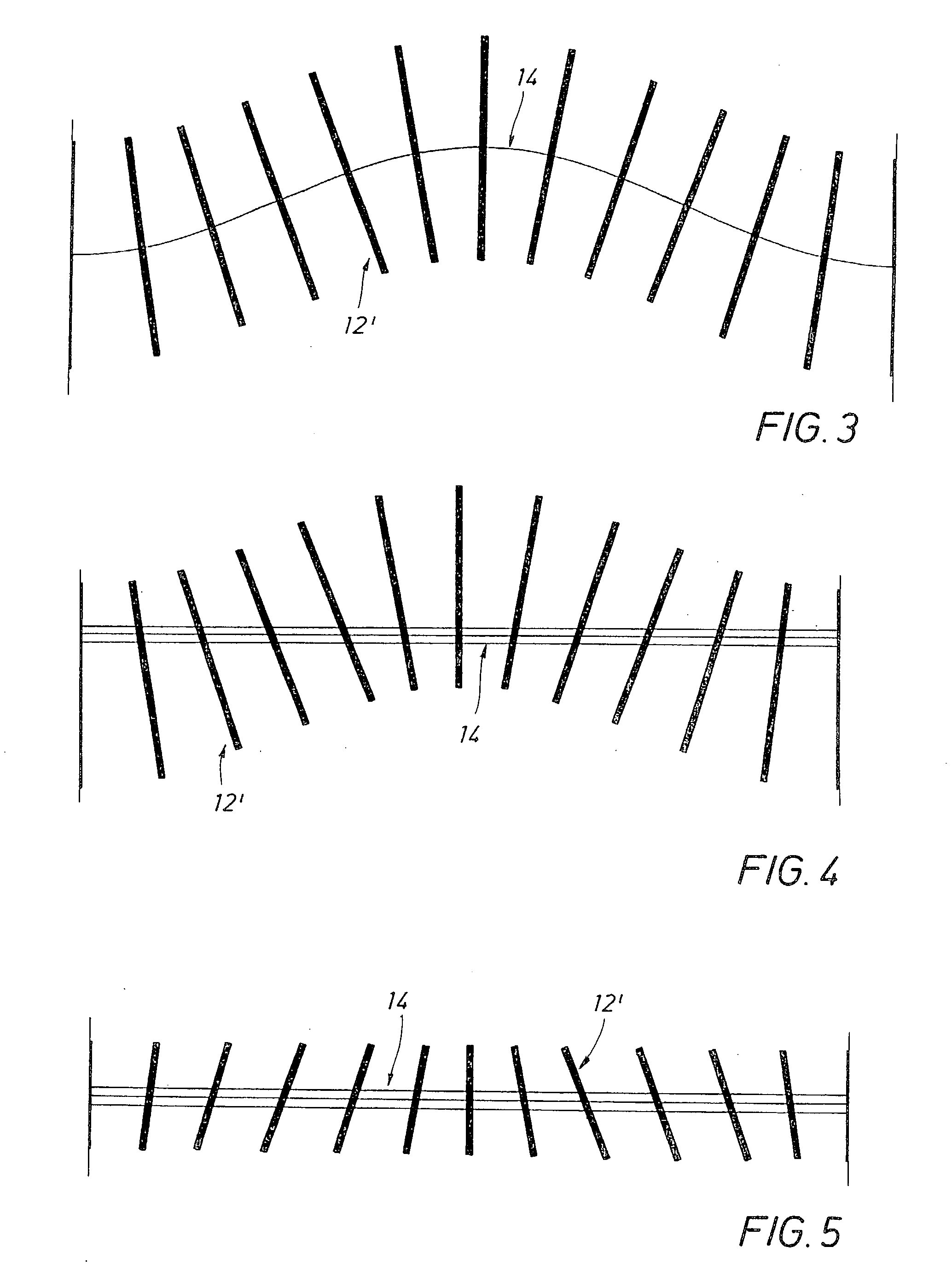 Shielding method and apparatus using flexible strip