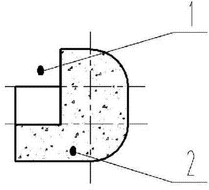 Diamond impregnated segment with tooth cavities