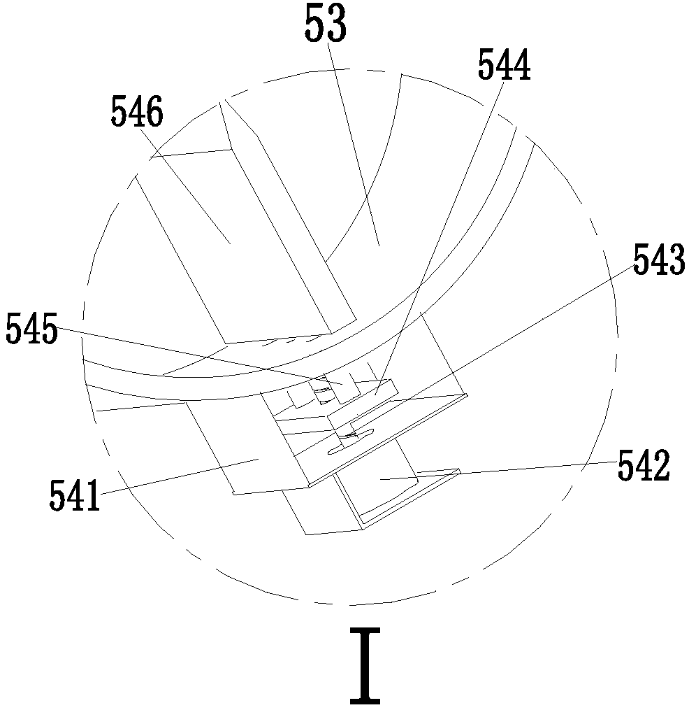 Segmented recycling device of electric power cables