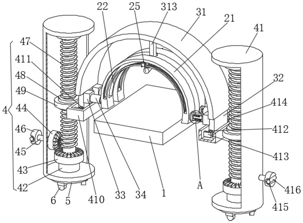 Device for reducing visual detection misjudgment rate of aluminum profile