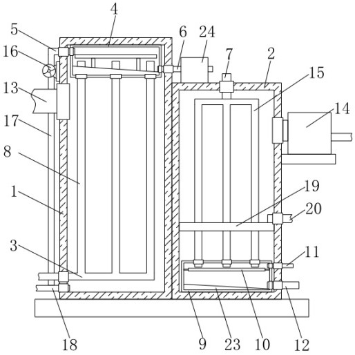 Integrated evaporator