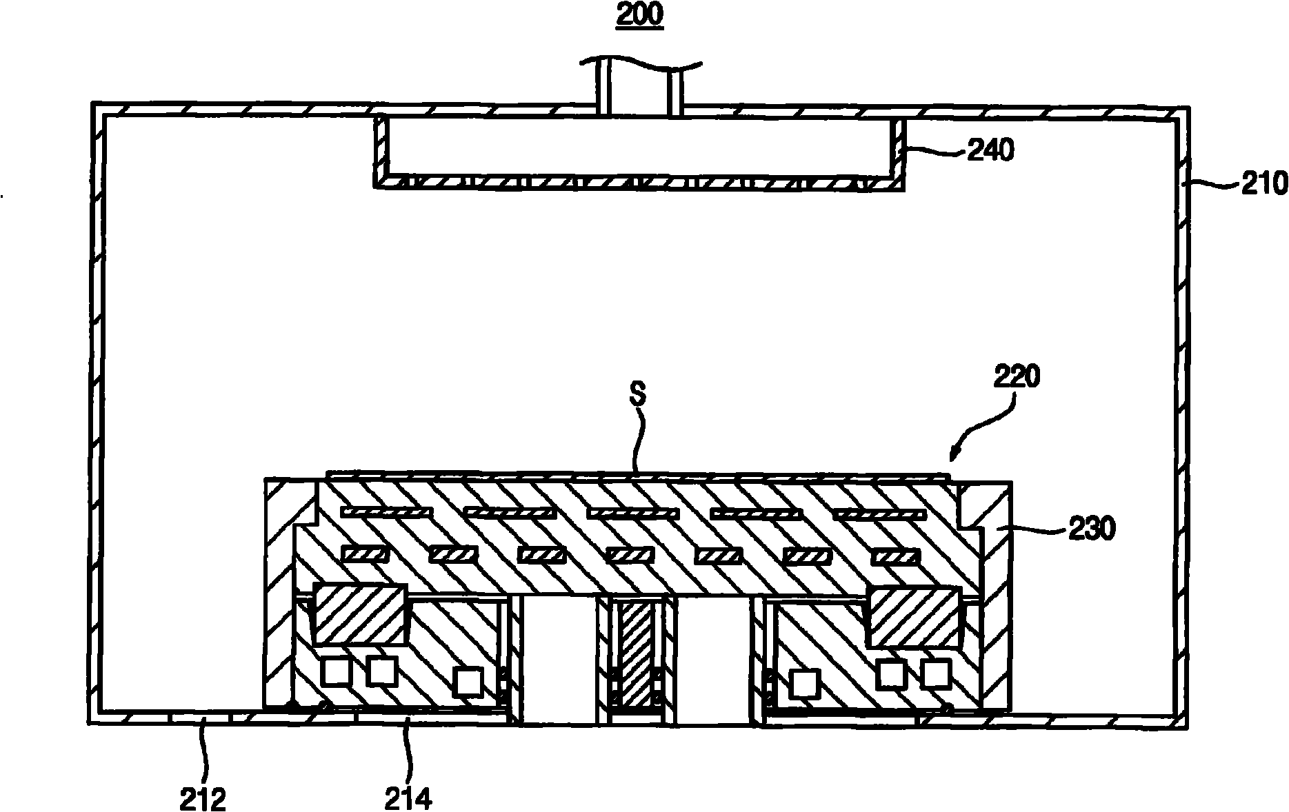 Unit for supporting a substrate and apparatus for processing a substrate having the same