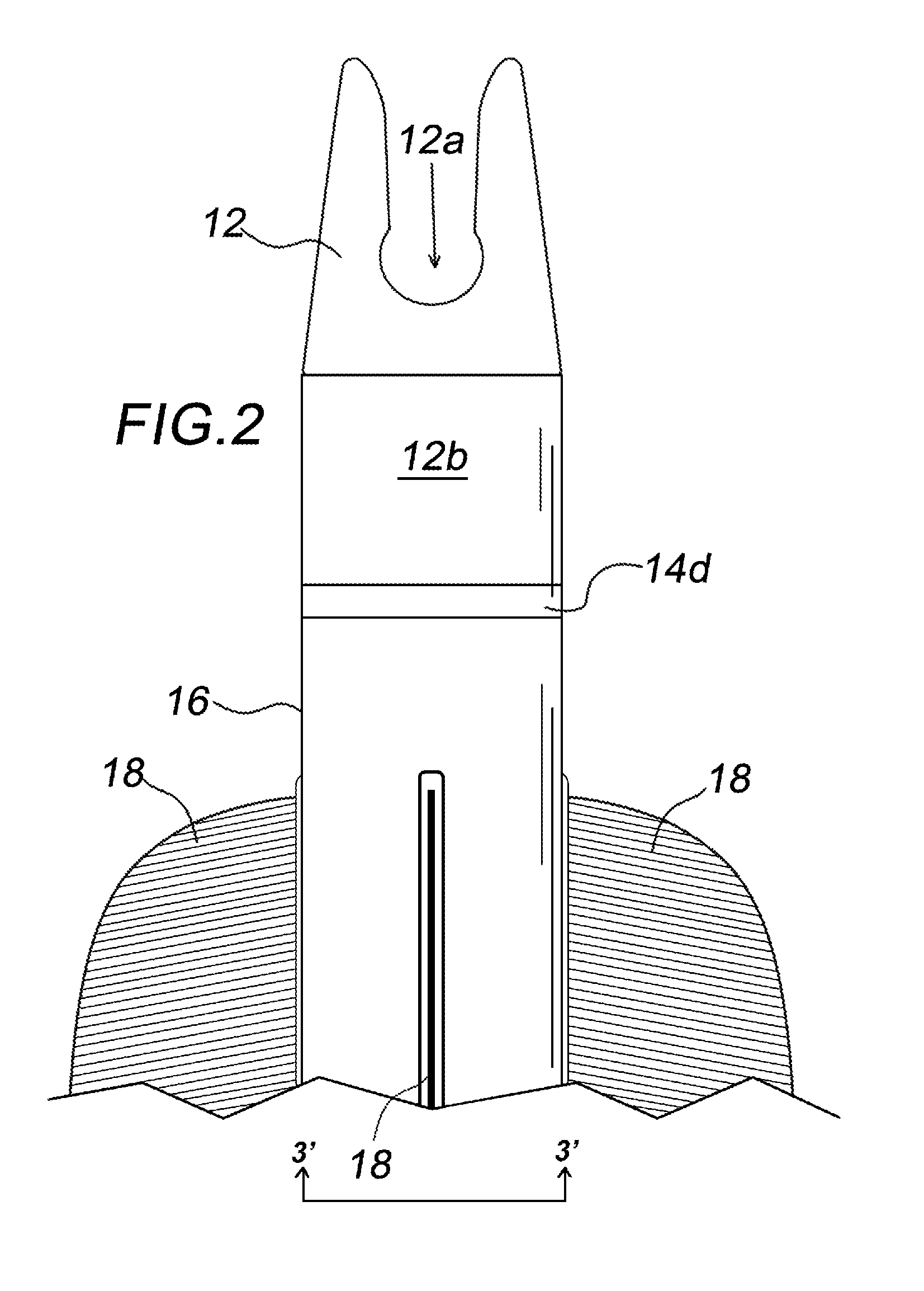 Self centering spin nock