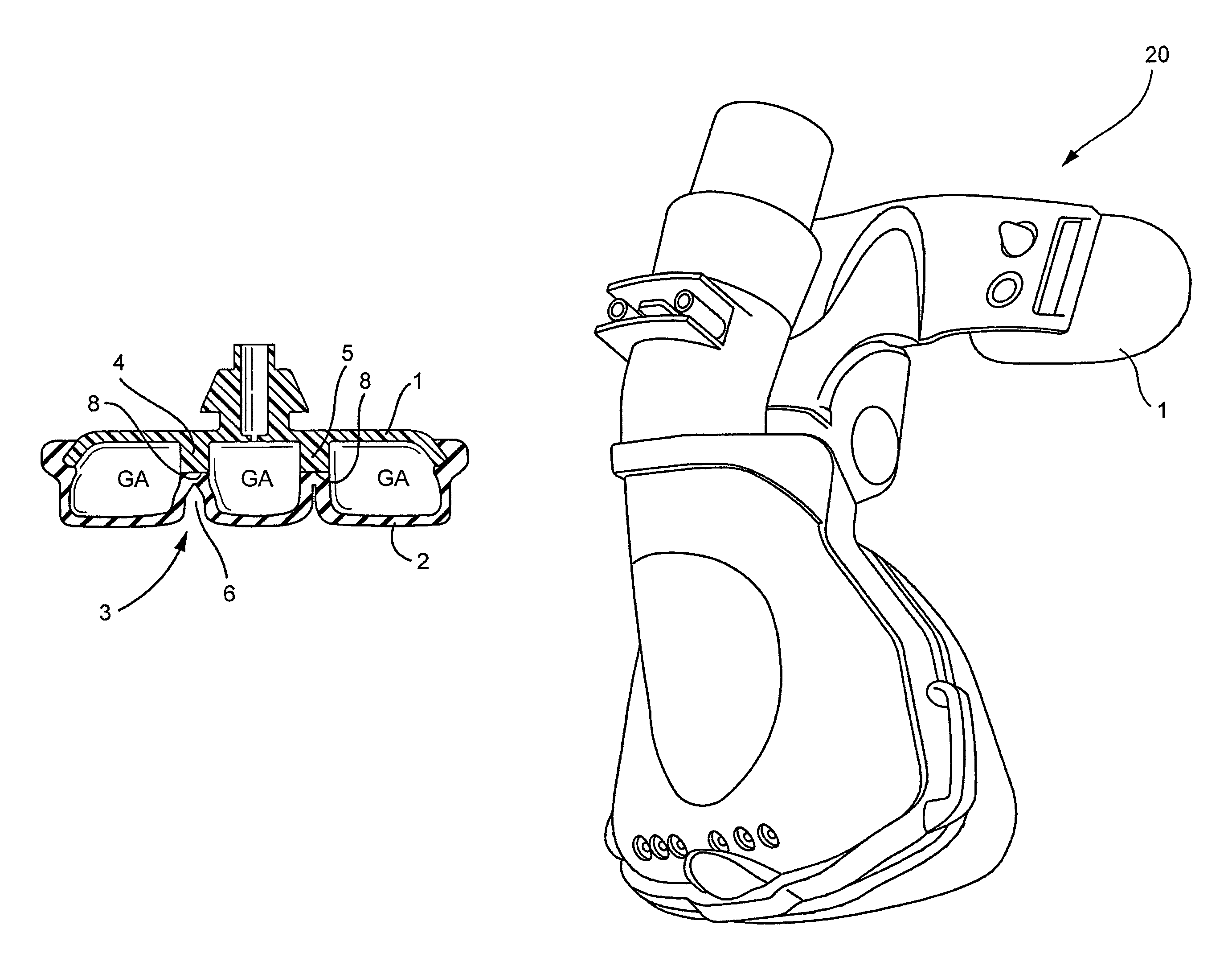 Forehead pad for a breathing mask and method for making the same