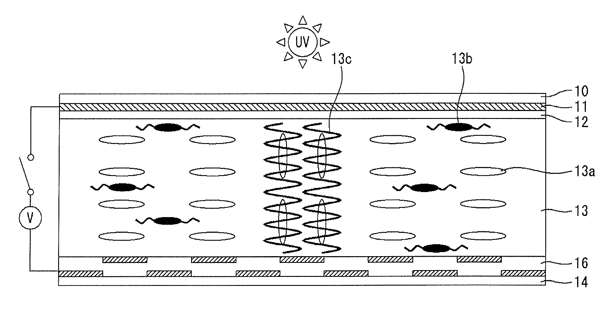 Swithcable fresnel lens and fabrication method thereof