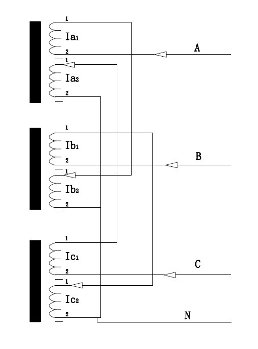 Intelligent electrical load unbalance compensation device