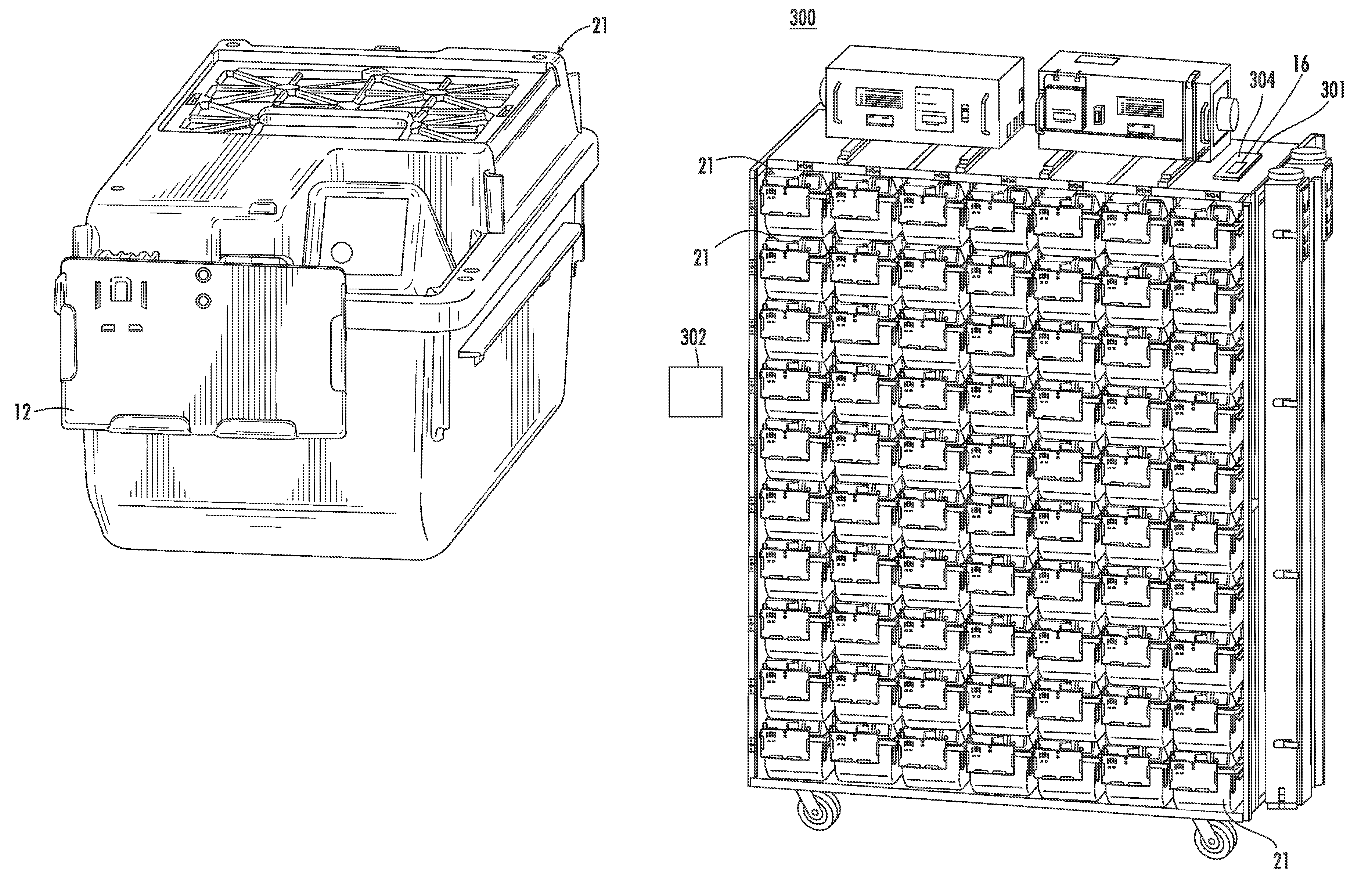 Integrated RFID tag in a card holder, cage, lid, and rack for use with inventorying and tracking of cage occupants and equipment