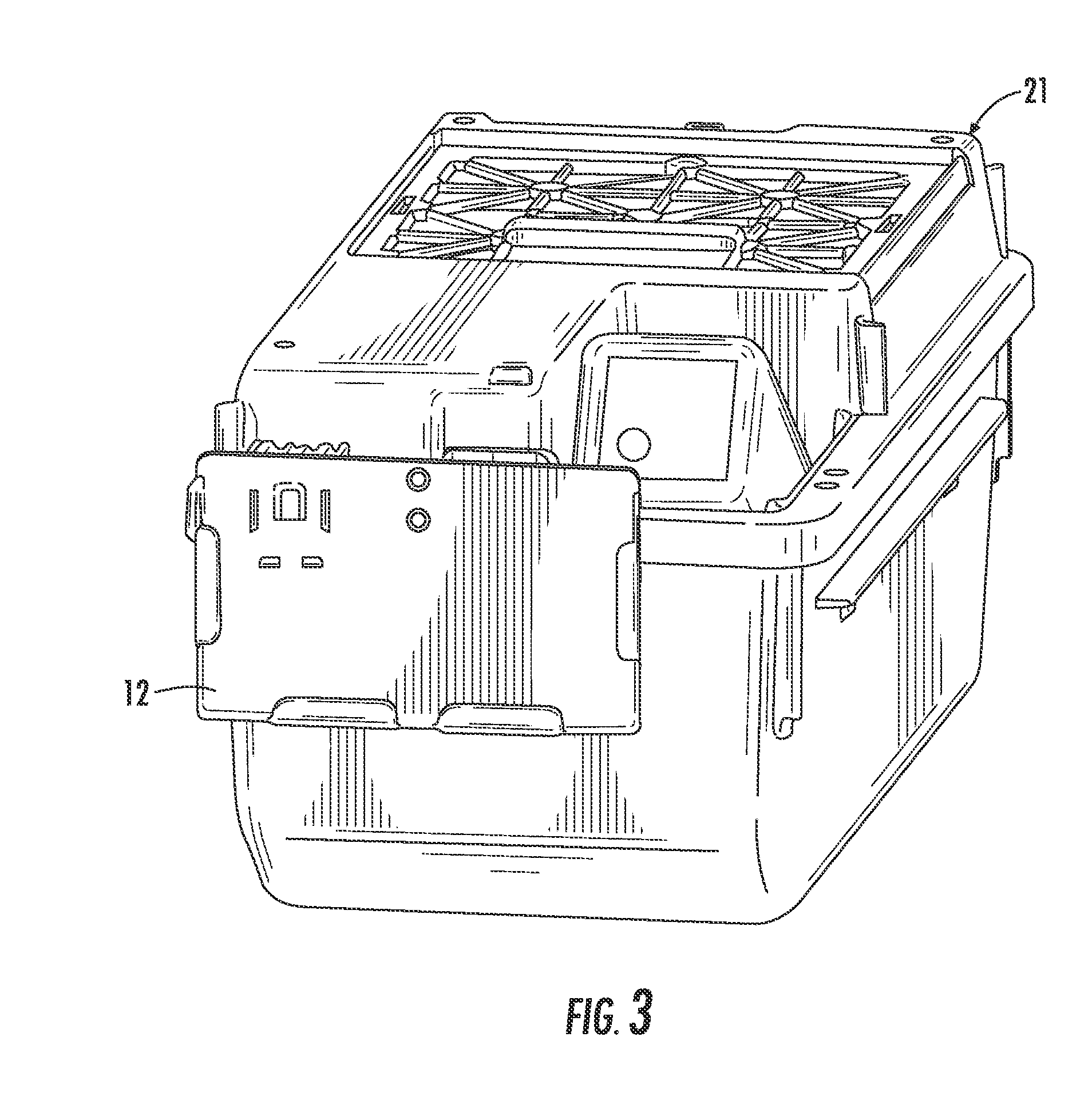 Integrated RFID tag in a card holder, cage, lid, and rack for use with inventorying and tracking of cage occupants and equipment