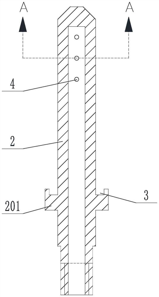 Rotational flow opposite impact type PIV solid particle generator and particle generation method