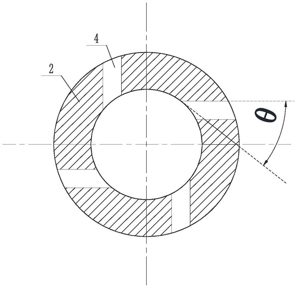 Rotational flow opposite impact type PIV solid particle generator and particle generation method