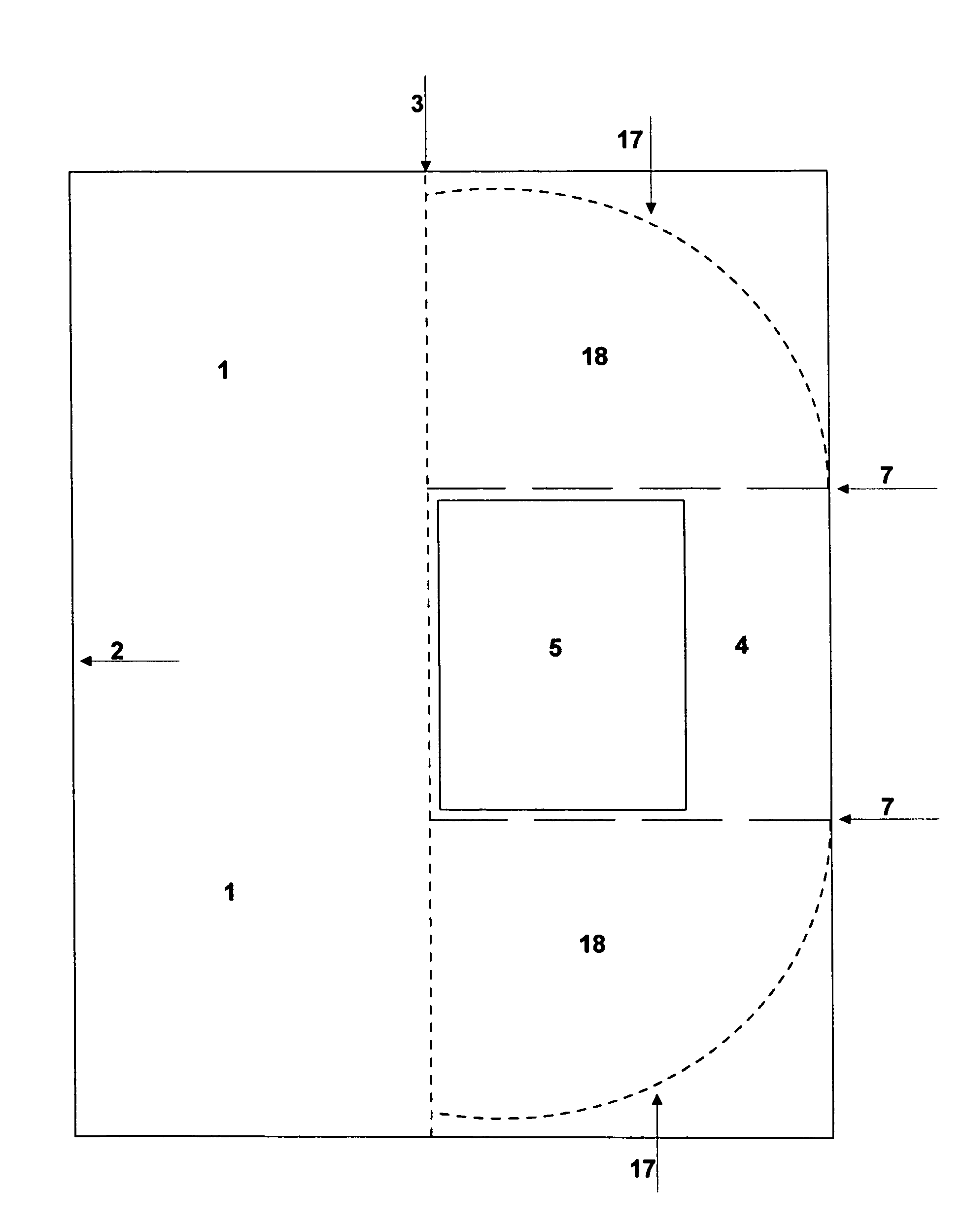 Self-standing display device