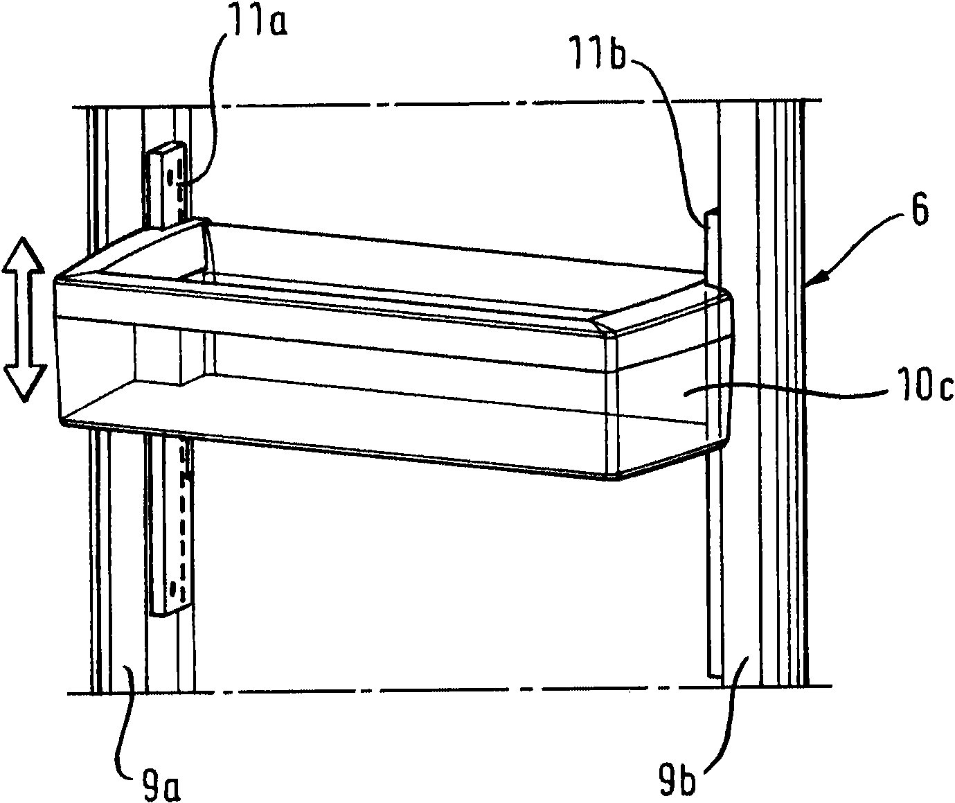 Refrigeration apparatus and associated latching means arrangement for subsequent attachment