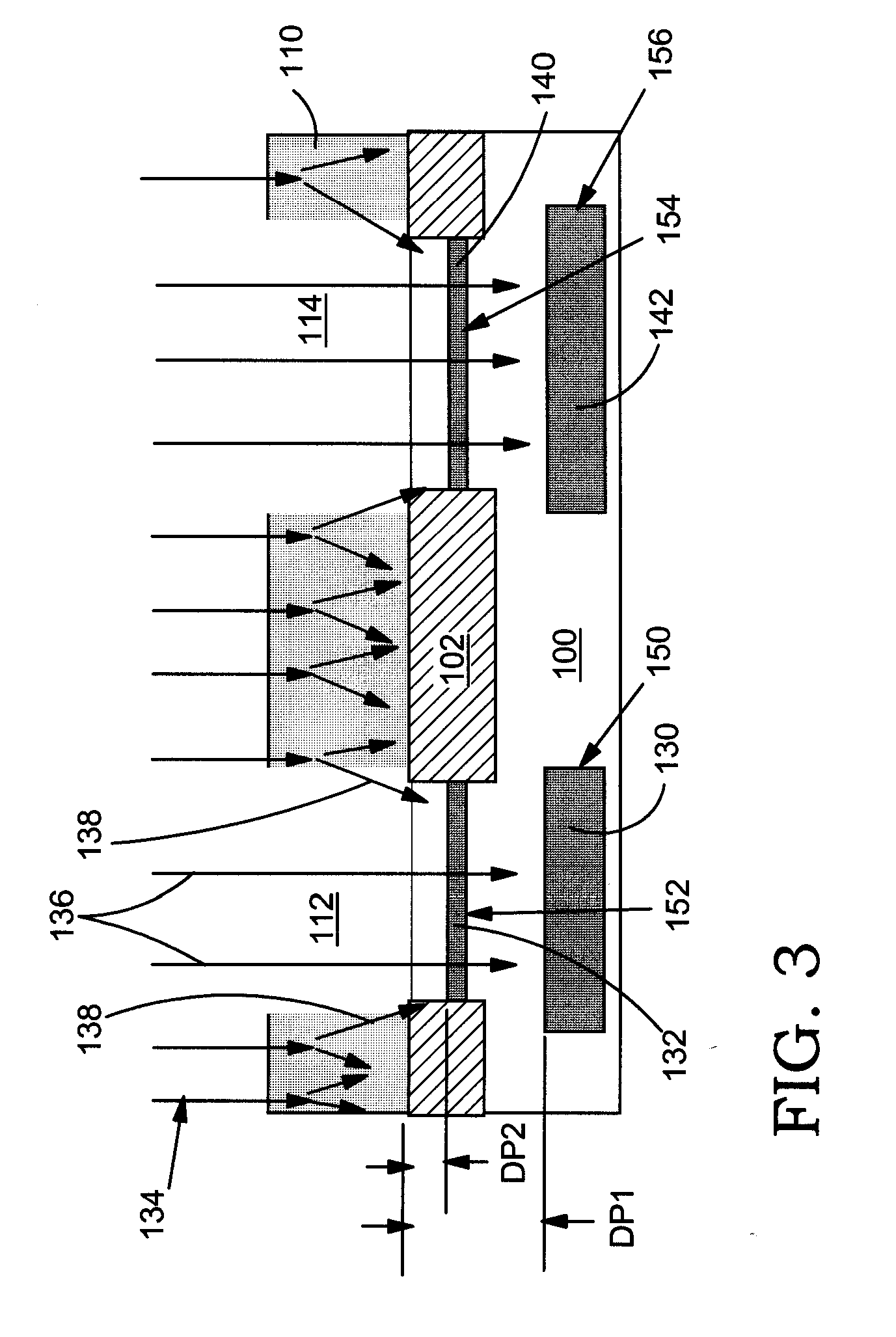 Varied impurity profile region formation for varying breakdown voltage of devices