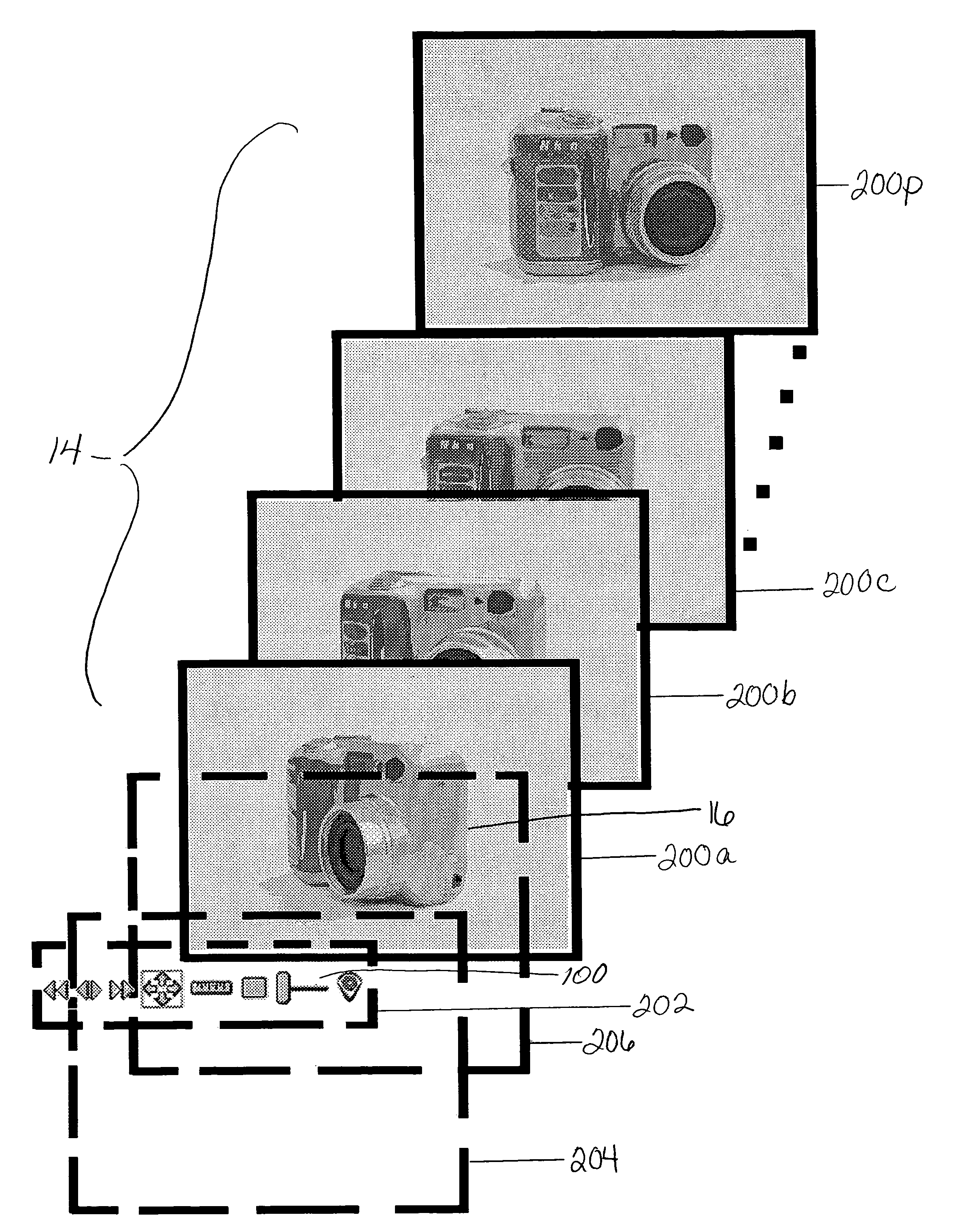 System for delivering and enabling interactivity with images