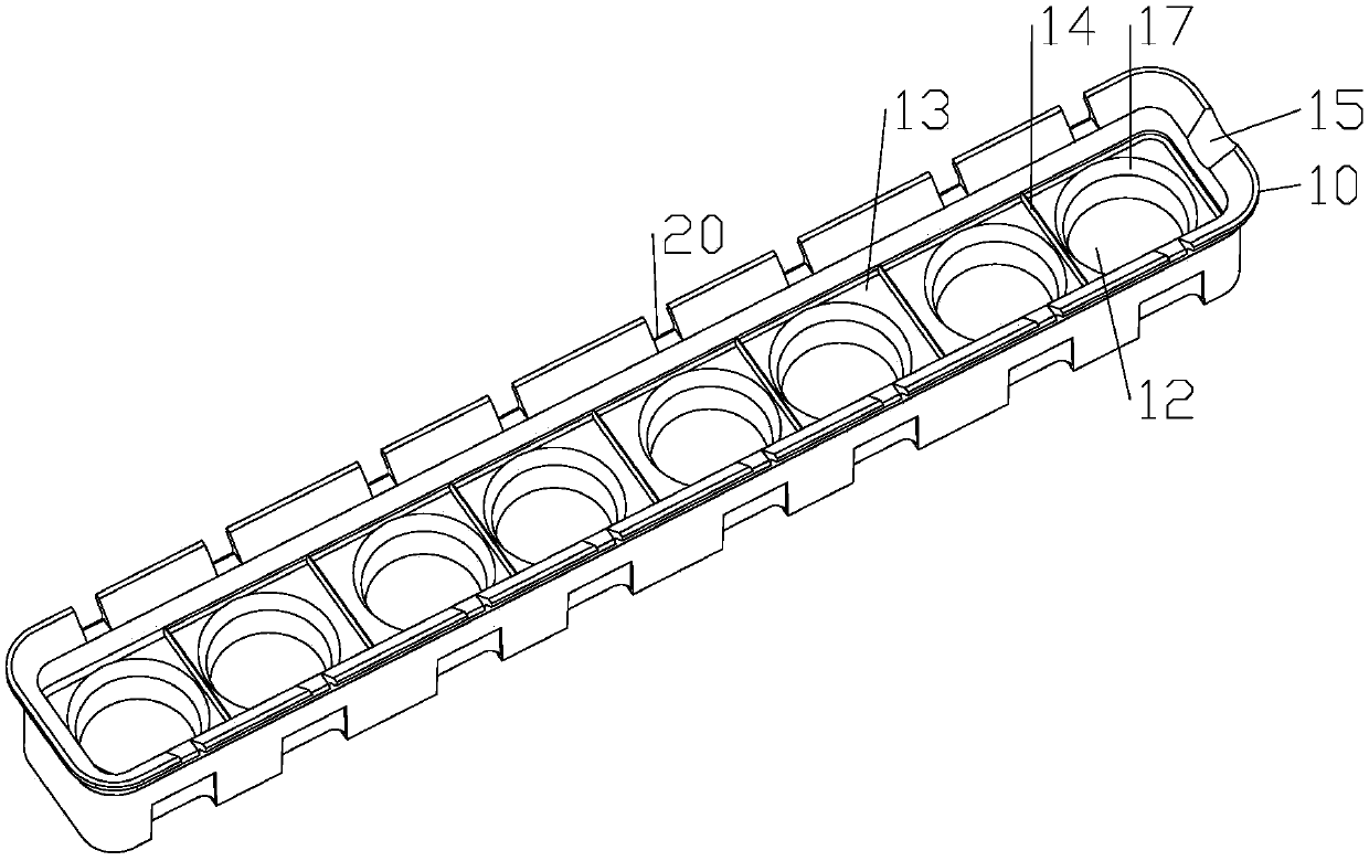 Enzyme immunodetection lath, enzyme immunodetection board and detecting method thereof