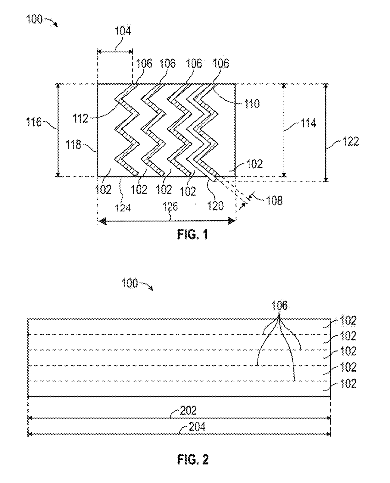 Vapor Permeable Water and Fire-Resistant Expansion Joint Seal with Internal Wave Pattern