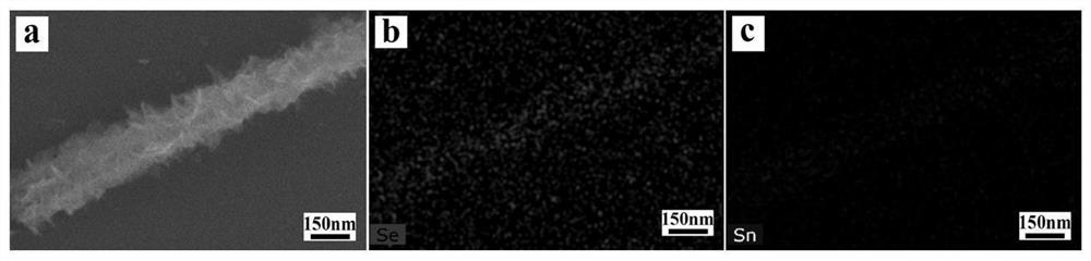 A fish scale hollow snse nanotube self-powered infrared detector and its preparation method