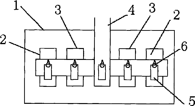 Casting process of aluminum alloy slab ingot