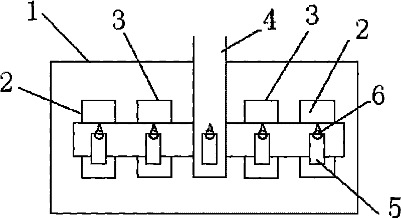 Casting process of aluminum alloy slab ingot